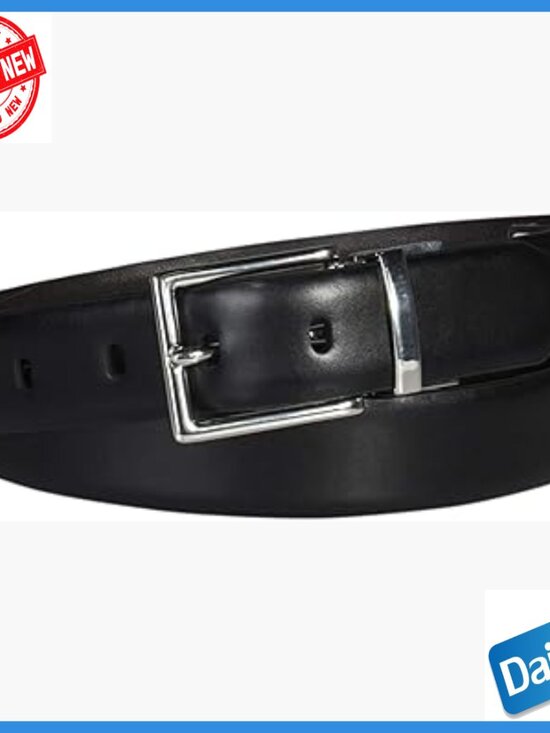 Reversible Dress Belt for Jeans and Trousers, Regular and Plus Sizes main image 6